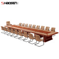 Rolls 520 Factory supplies luxury walnut custom commercial funky office conference tables meeting table desk